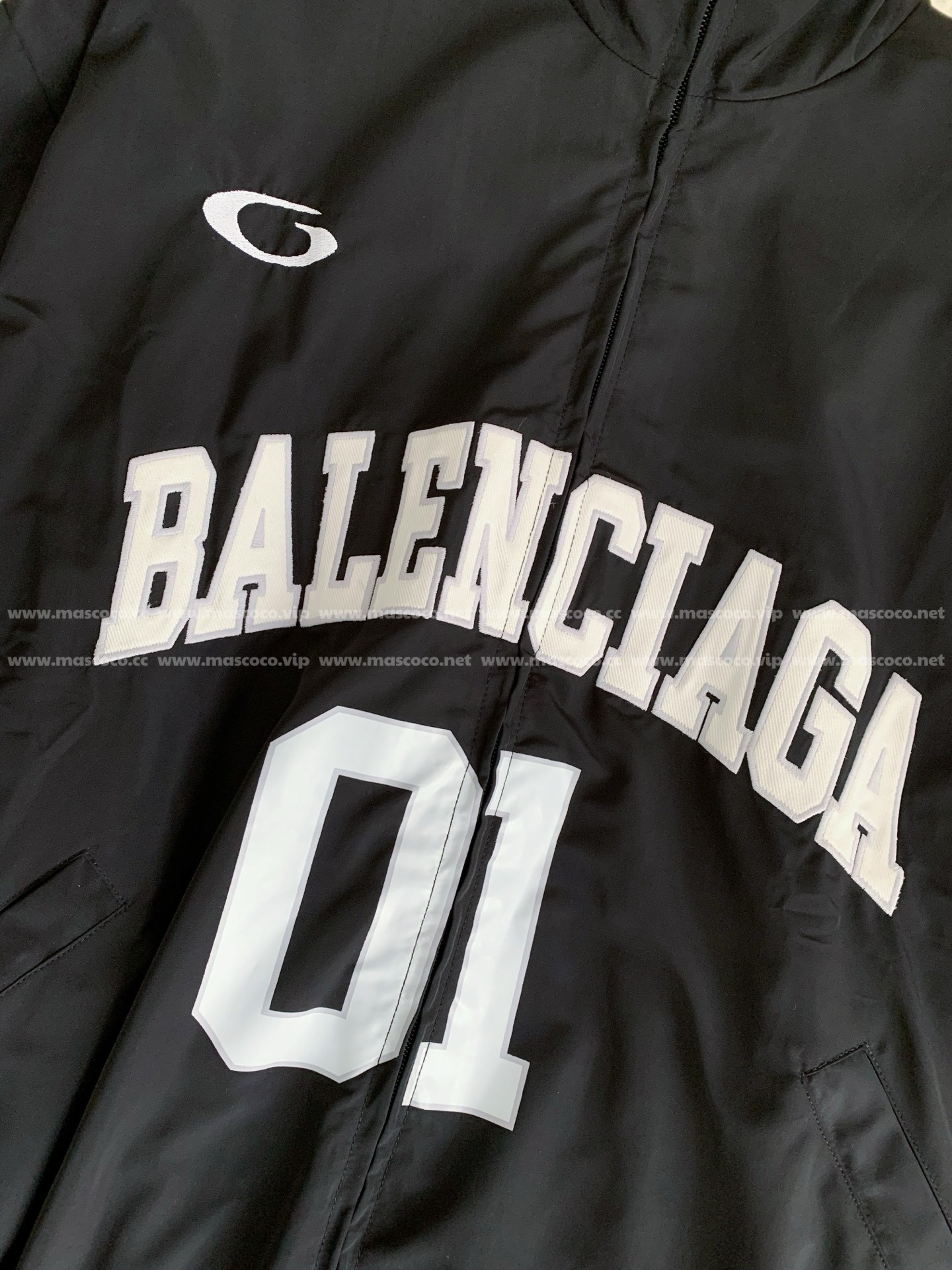 「#3380」Balenciaga ss25 Basketball Series Letter Print Jacket - Image 6