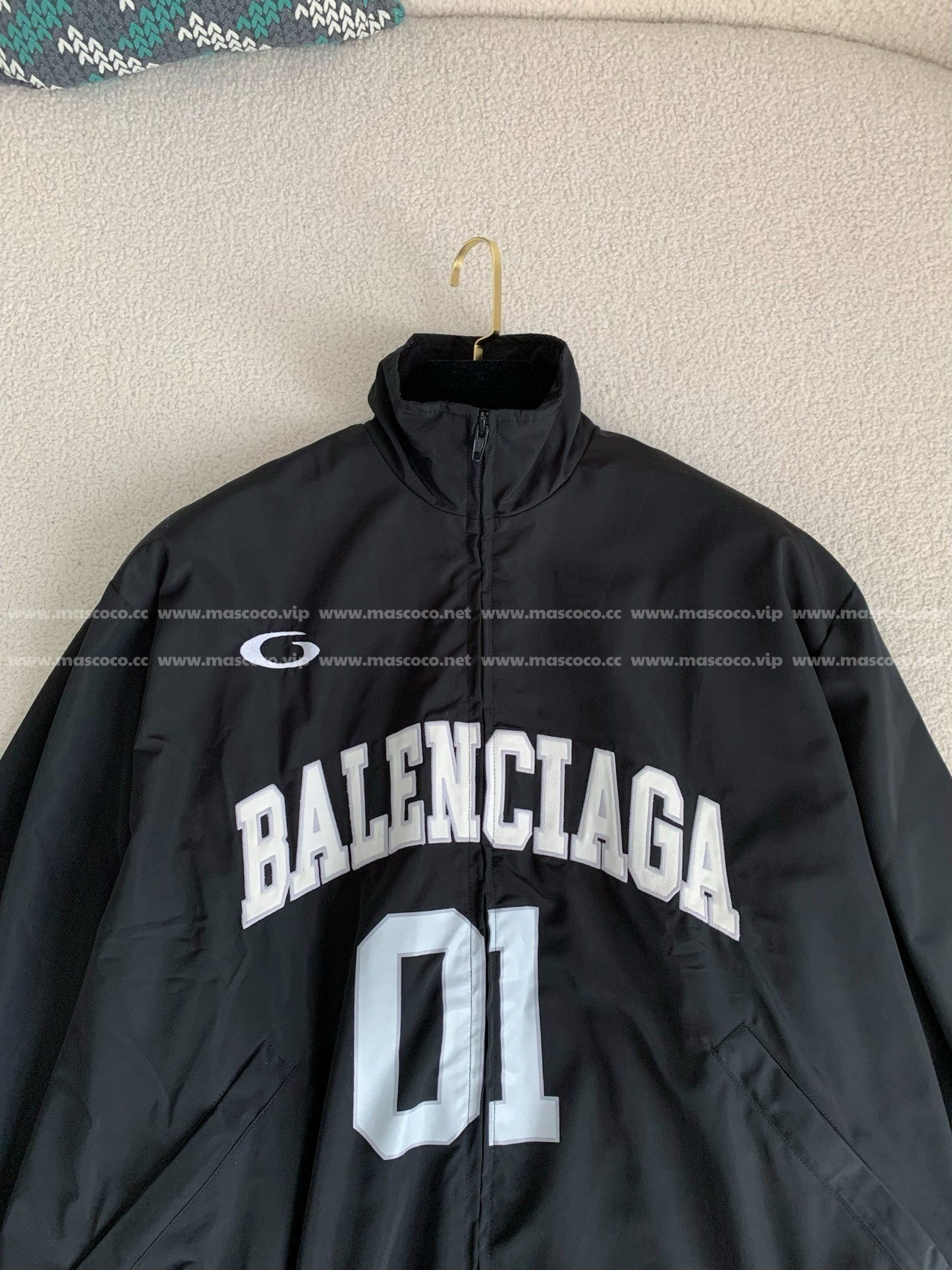 「#3380」Balenciaga ss25 Basketball Series Letter Print Jacket - Image 3
