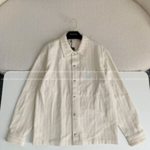 「#3381」Dior ss25 Summer Series Striped Shirt Jacket