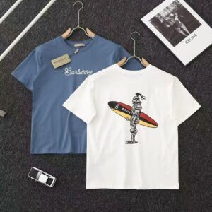 「#3426」Burberry 25ss knight print short sleeve
