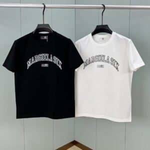 「#3408」Margiela Logo Print Crewneck T-Shirt