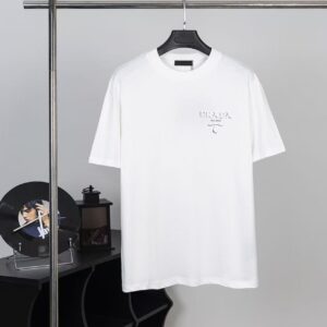「#3447」PRADA 24 Logo laminated short sleeves