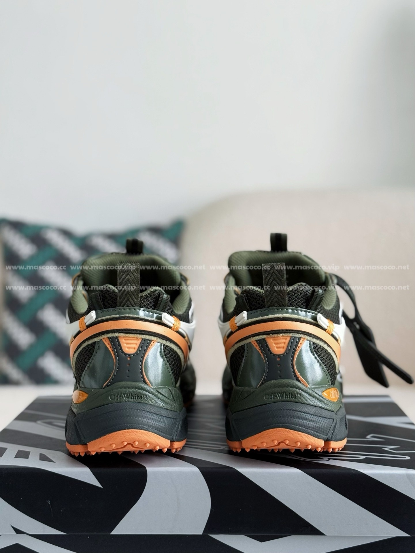 「#3474」OFF-WHITE BE RIGHT BACK CASUAL SHOES - Image 3