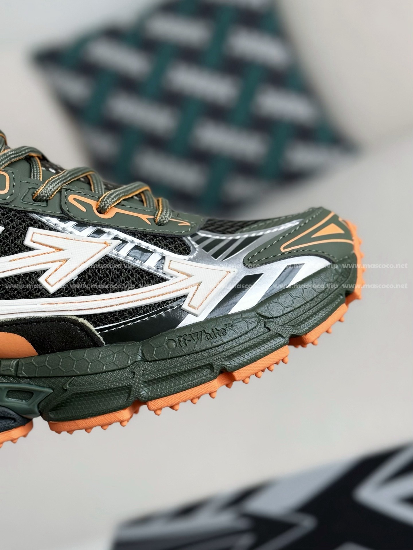 「#3474」OFF-WHITE BE RIGHT BACK CASUAL SHOES - Image 8