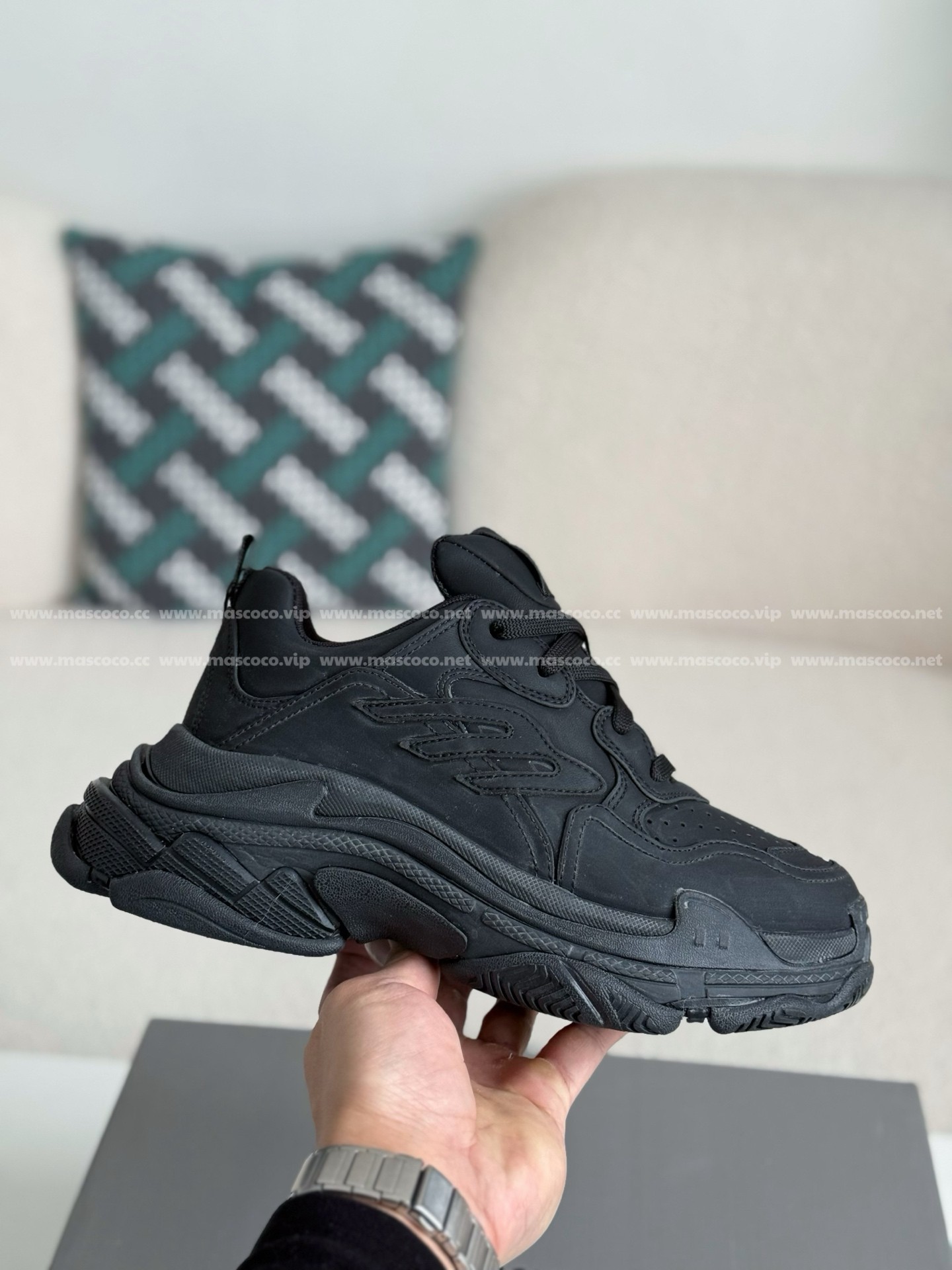 「#3498」Balenciaga Triple S Sporty Dad Shoes - Image 6