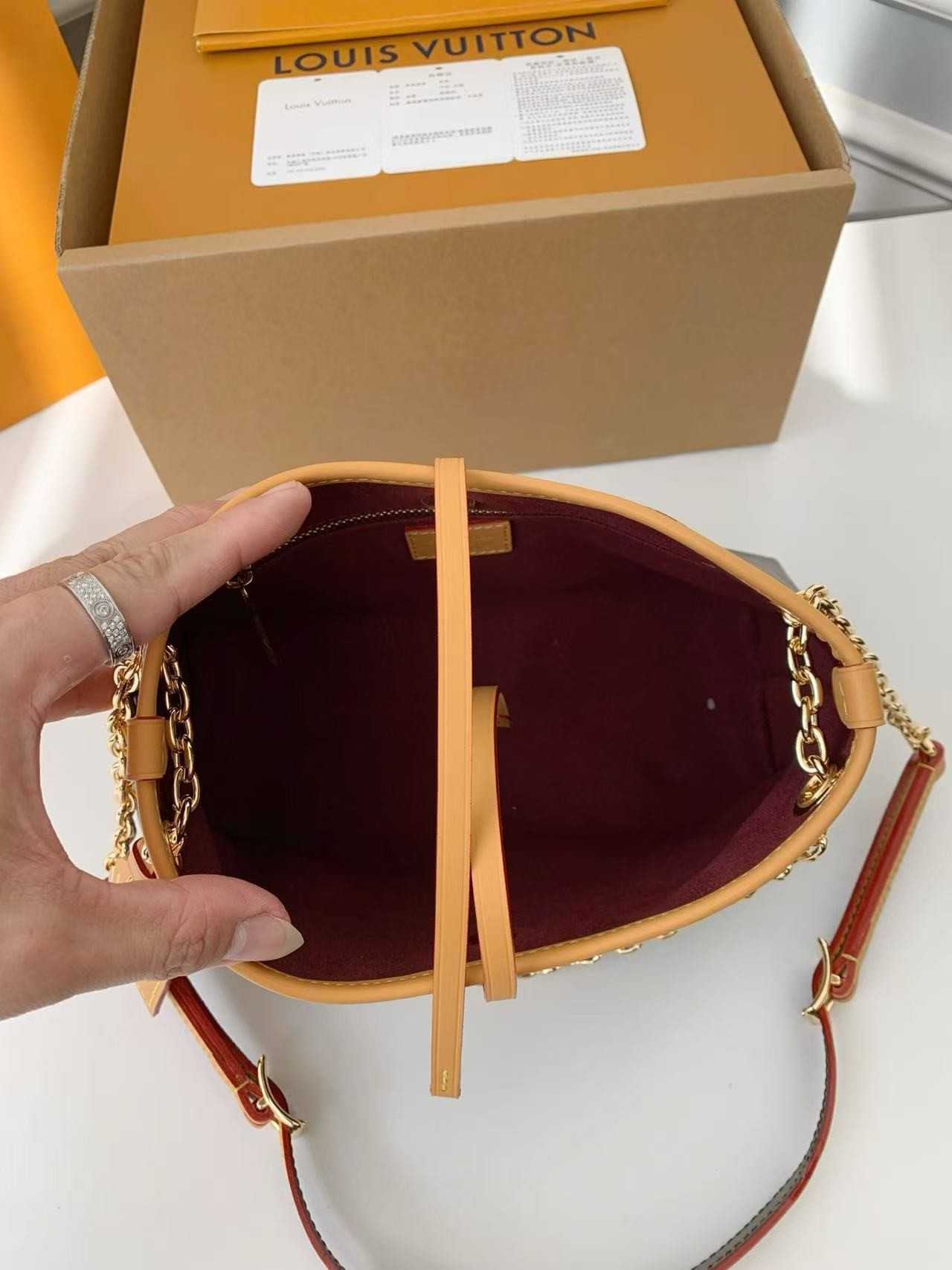 「#3578」New CARRYALL BB handbag M13014, SIZE:26*17*10cm - Image 5