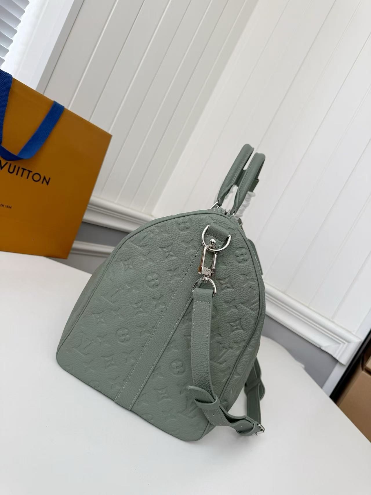 「#3583」New KEEPALL BANDOULIÈRE 50 travel bag M13976 - Image 3