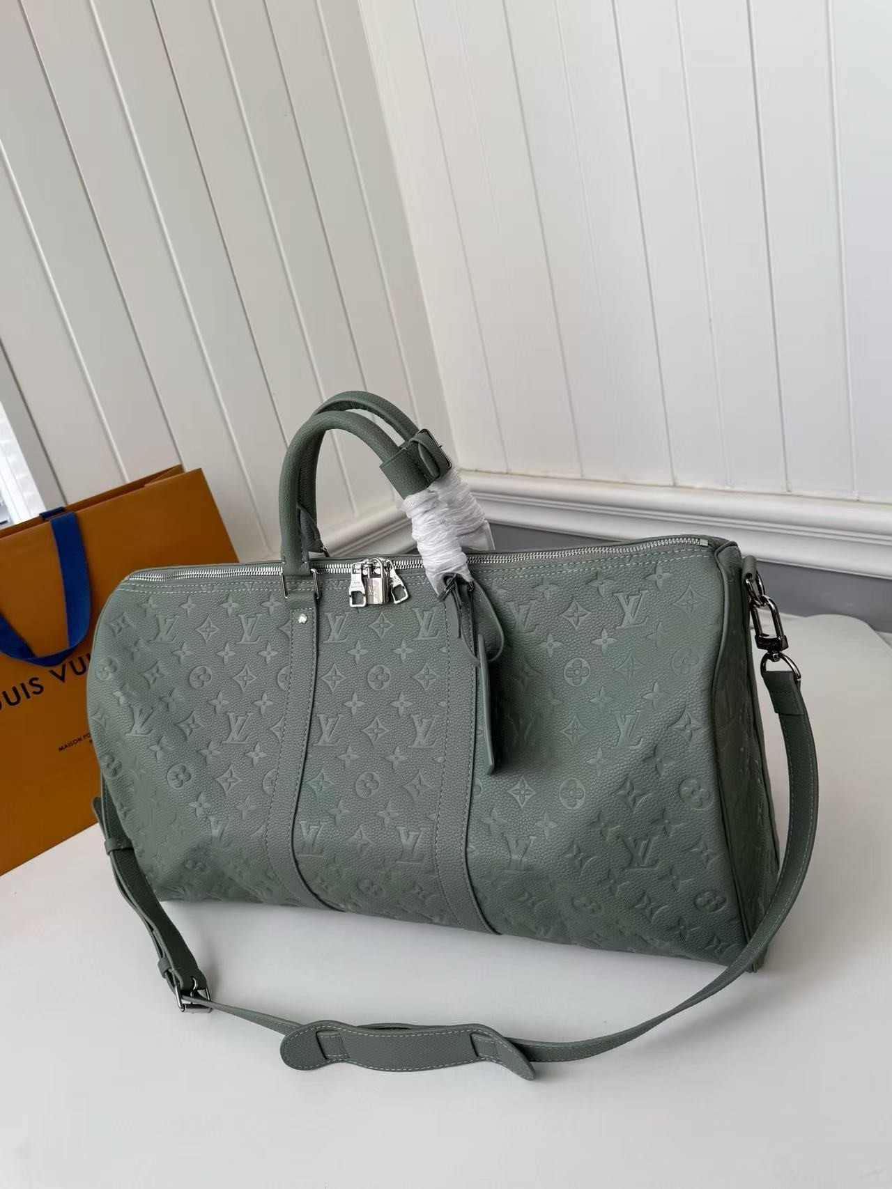 「#3583」New KEEPALL BANDOULIÈRE 50 travel bag M13976 - Image 2