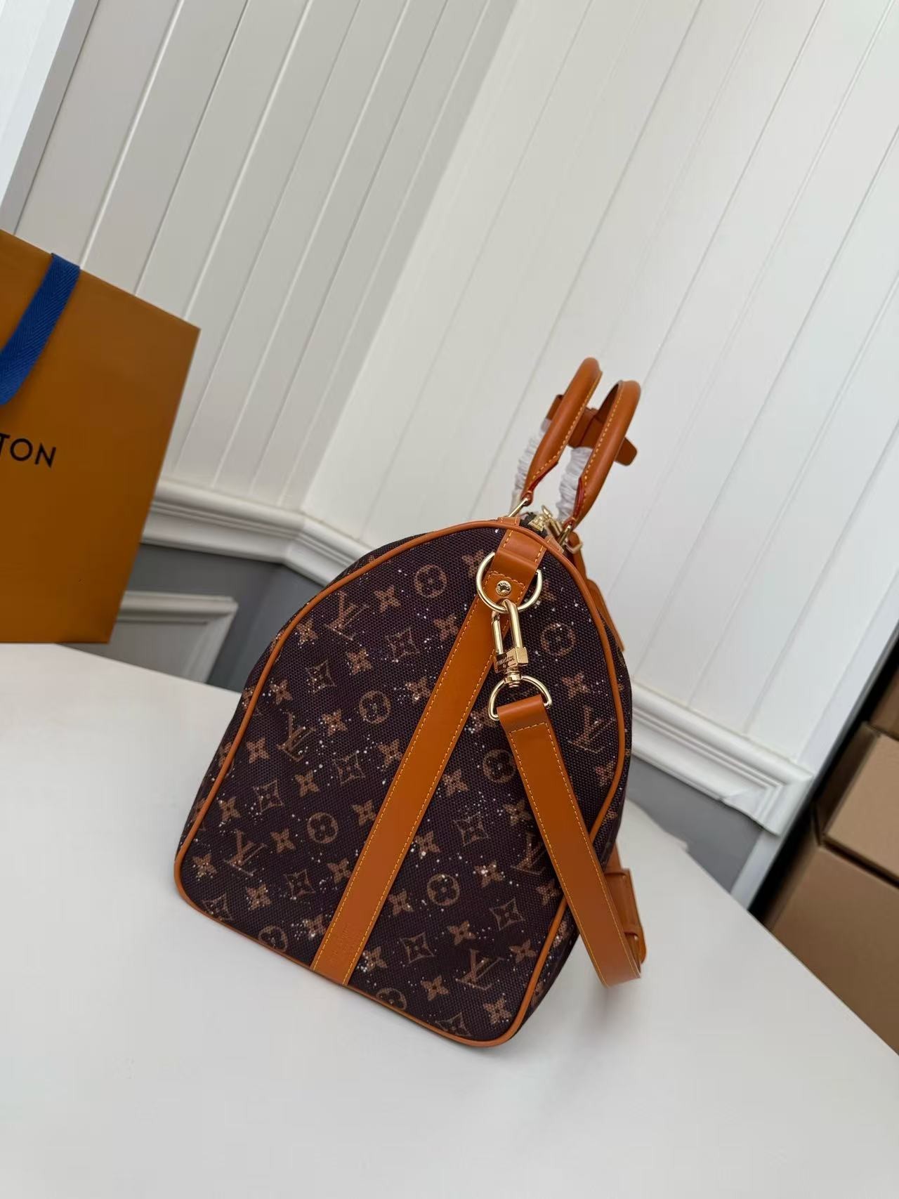 「#3582」New KEEPALL BANDOULIÈRE 50 travel bag M13977 - Image 3