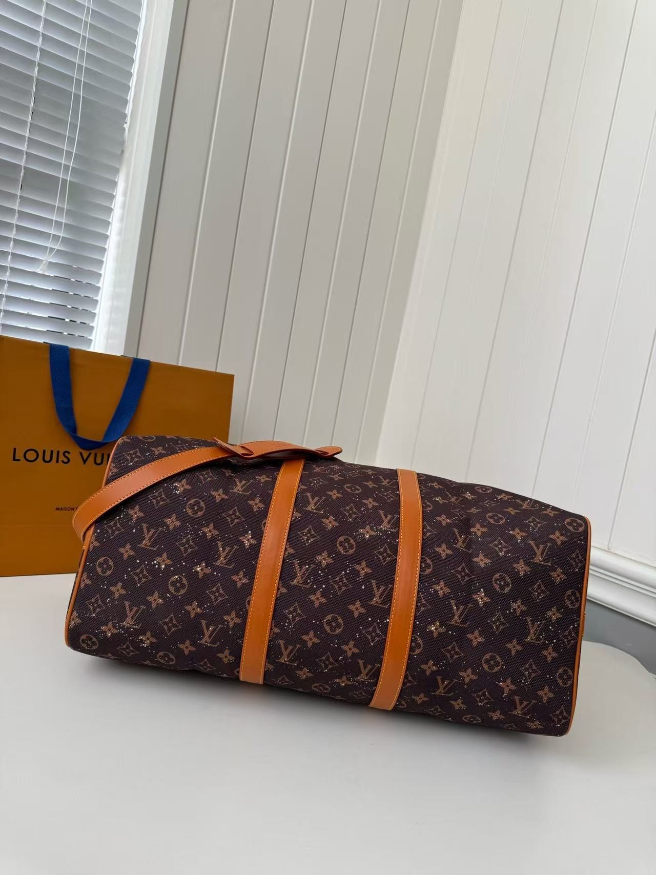 「#3582」New KEEPALL BANDOULIÈRE 50 travel bag M13977 - Image 4