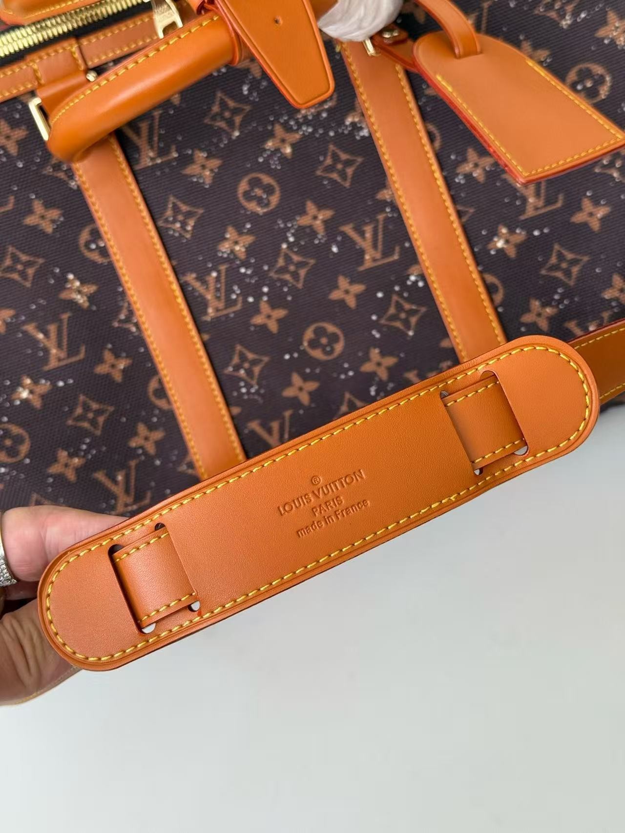 「#3582」New KEEPALL BANDOULIÈRE 50 travel bag M13977 - Image 8