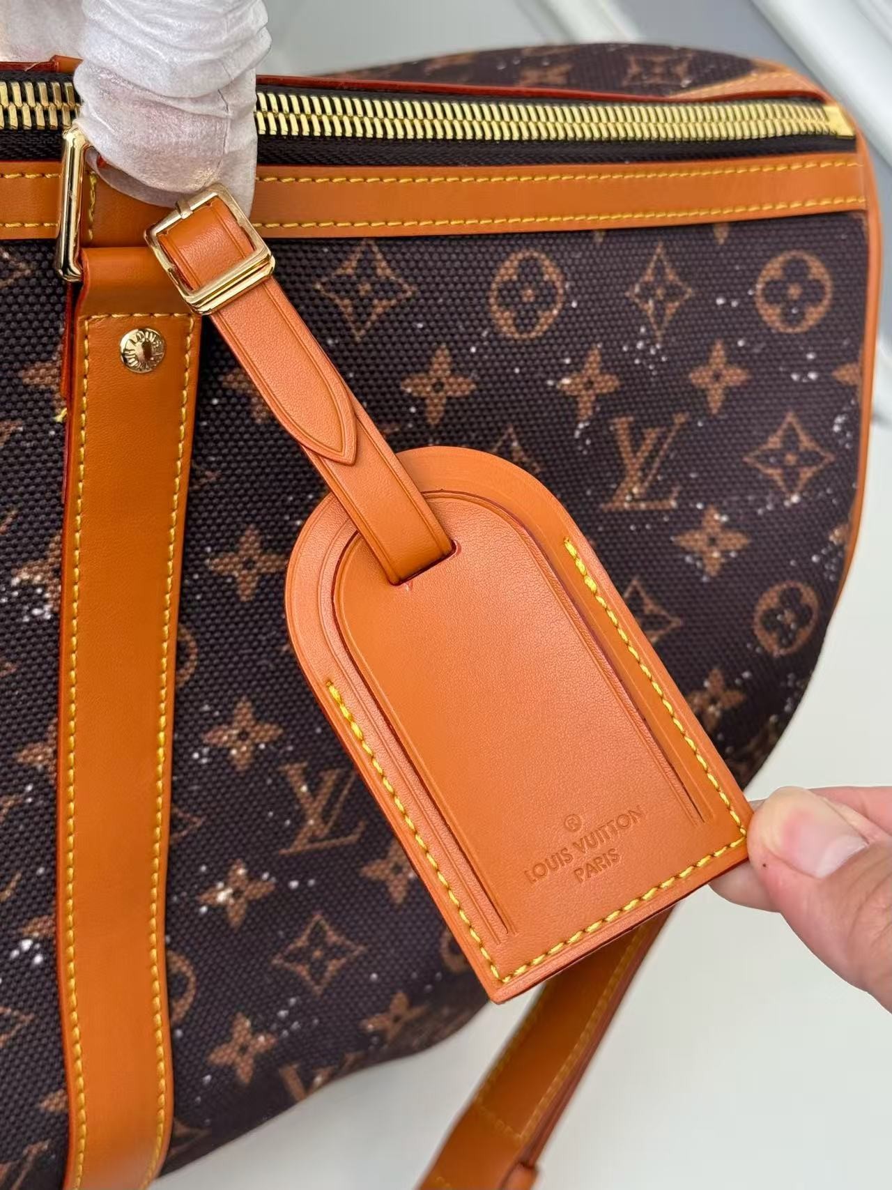 「#3582」New KEEPALL BANDOULIÈRE 50 travel bag M13977 - Image 6
