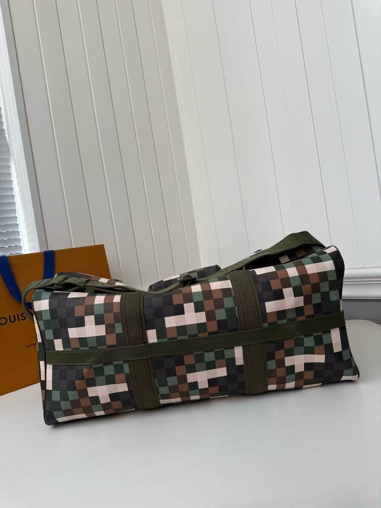 「#3584」New KEEPALL BANDOULIÈRE 55 travel bag M24454 - Image 4