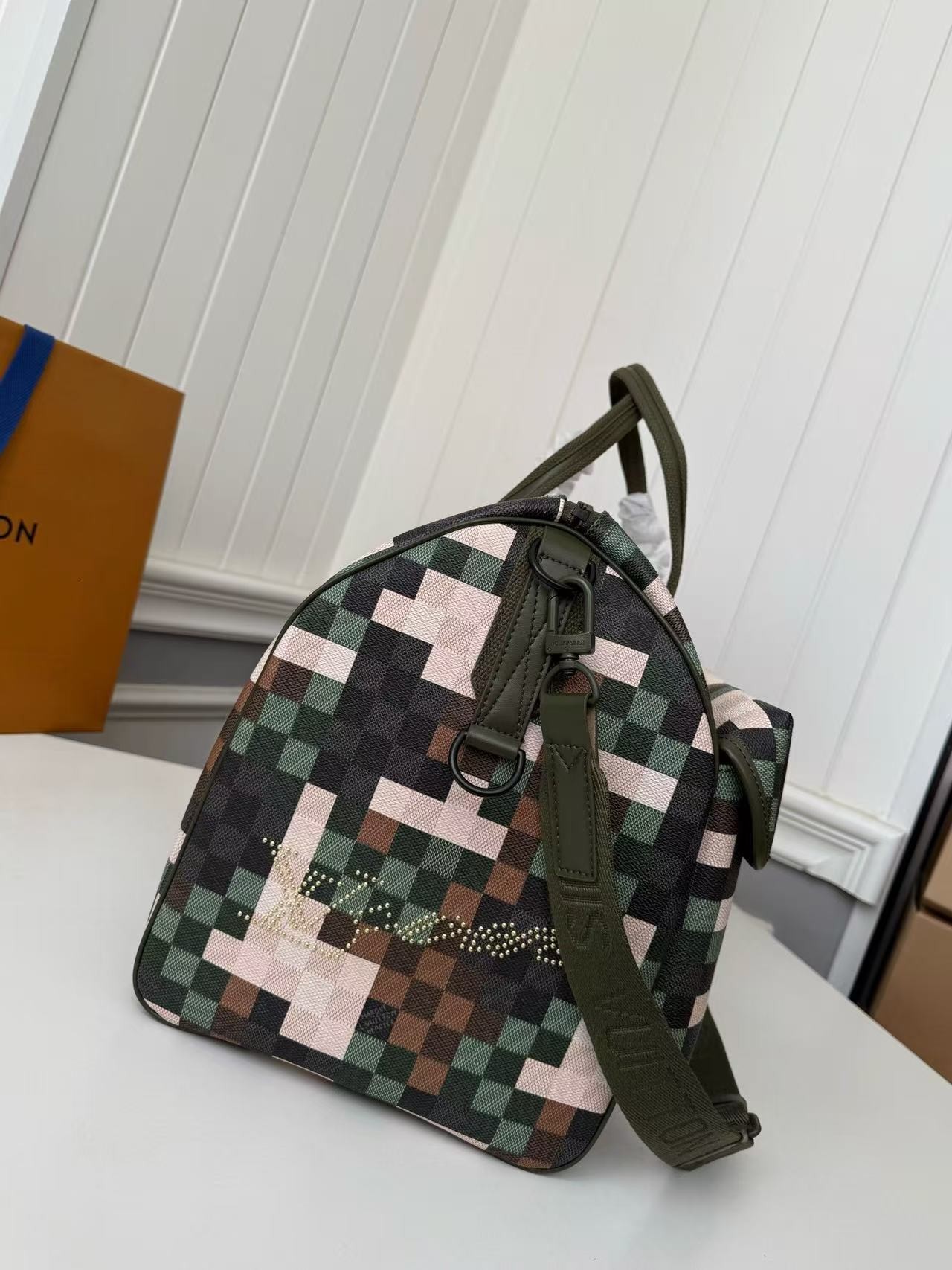 「#3584」New KEEPALL BANDOULIÈRE 55 travel bag M24454 - Image 3