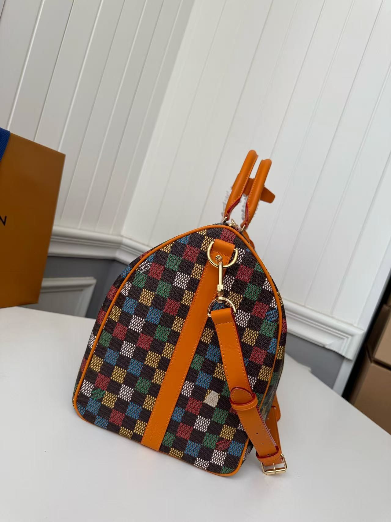 「#3585」New KEEPALL BANDOULIÈRE 50 travel bag M00170 - Image 3