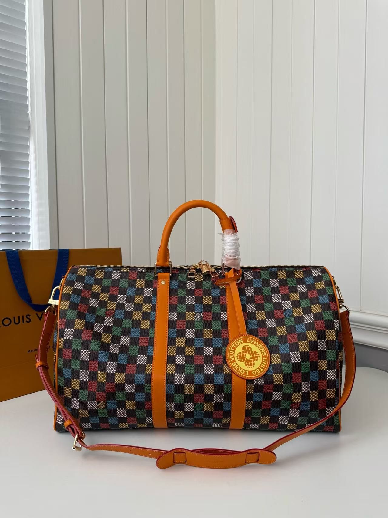 「#3585」New KEEPALL BANDOULIÈRE 50 travel bag M00170