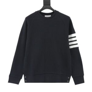 「#3621」Thom Browne waffle crewneck sweatshirt