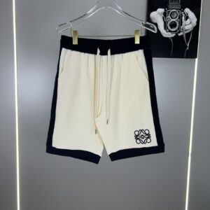 「#3688」Loewe latest casual patchwork shorts