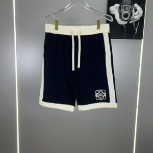 「#3689」Loewe latest casual patchwork shorts