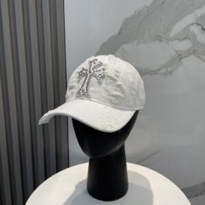 「#3697」Chrome Hearts denim baseball cap