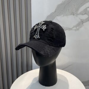 「#3698」Chrome Hearts denim baseball cap