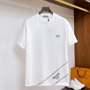 「#3810」Prada 2025 new round neck T-shirt