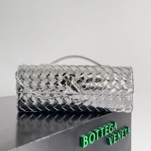 「#3852」BOTTECA VENETA uses exquisite craftsmanship intreccio weaving imported lacquered cowhide leather eve