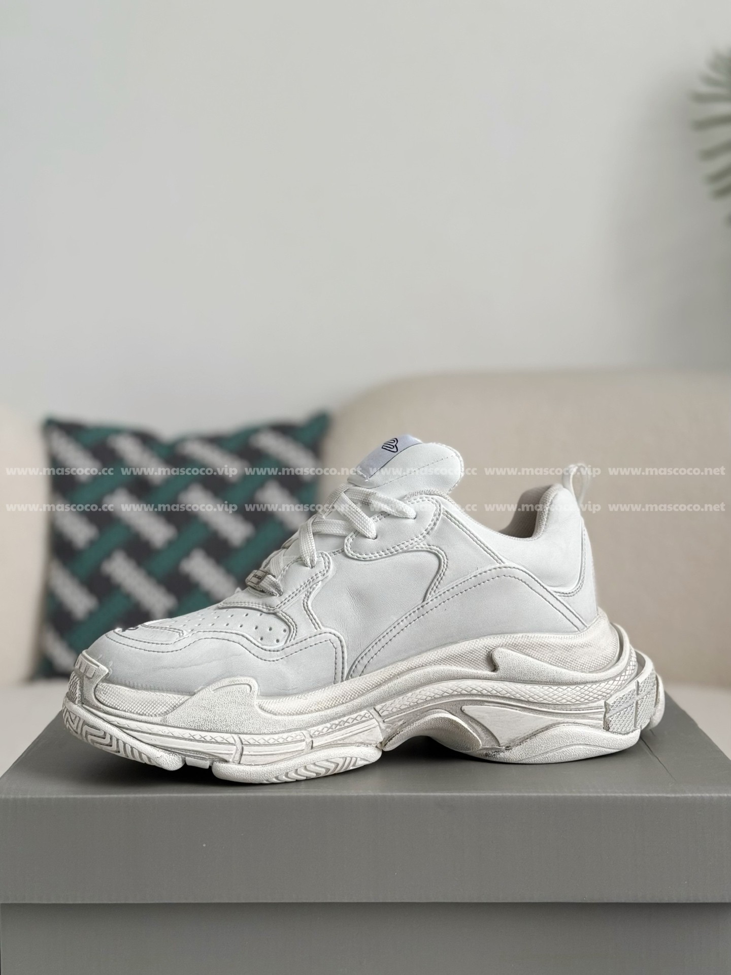 「#3895」Balenciaga Triple S Sporty Dad Shoes - Image 4
