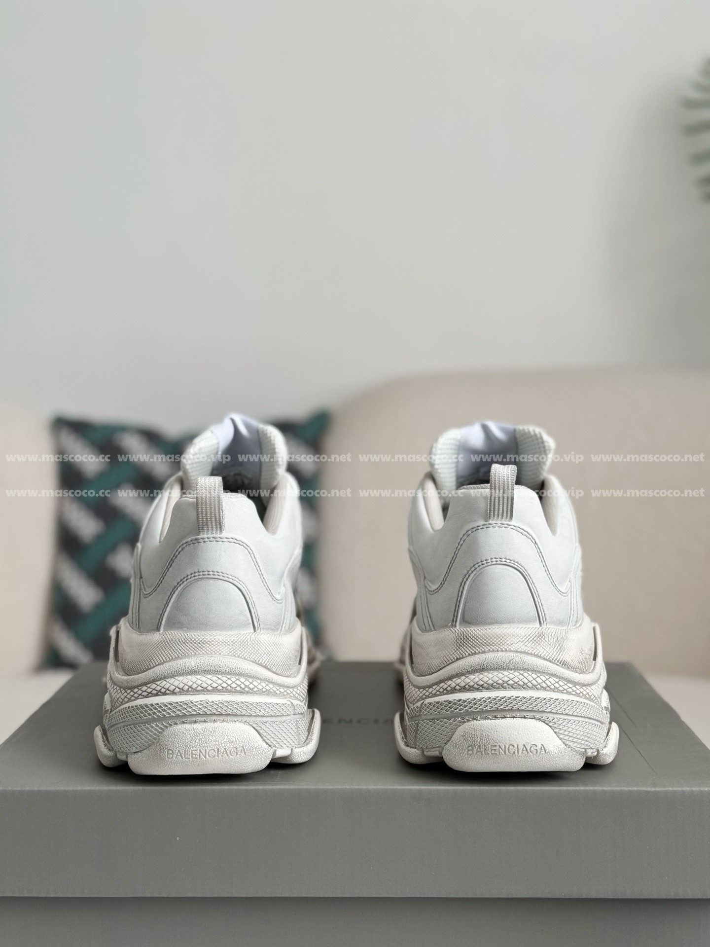 「#3895」Balenciaga Triple S Sporty Dad Shoes - Image 3