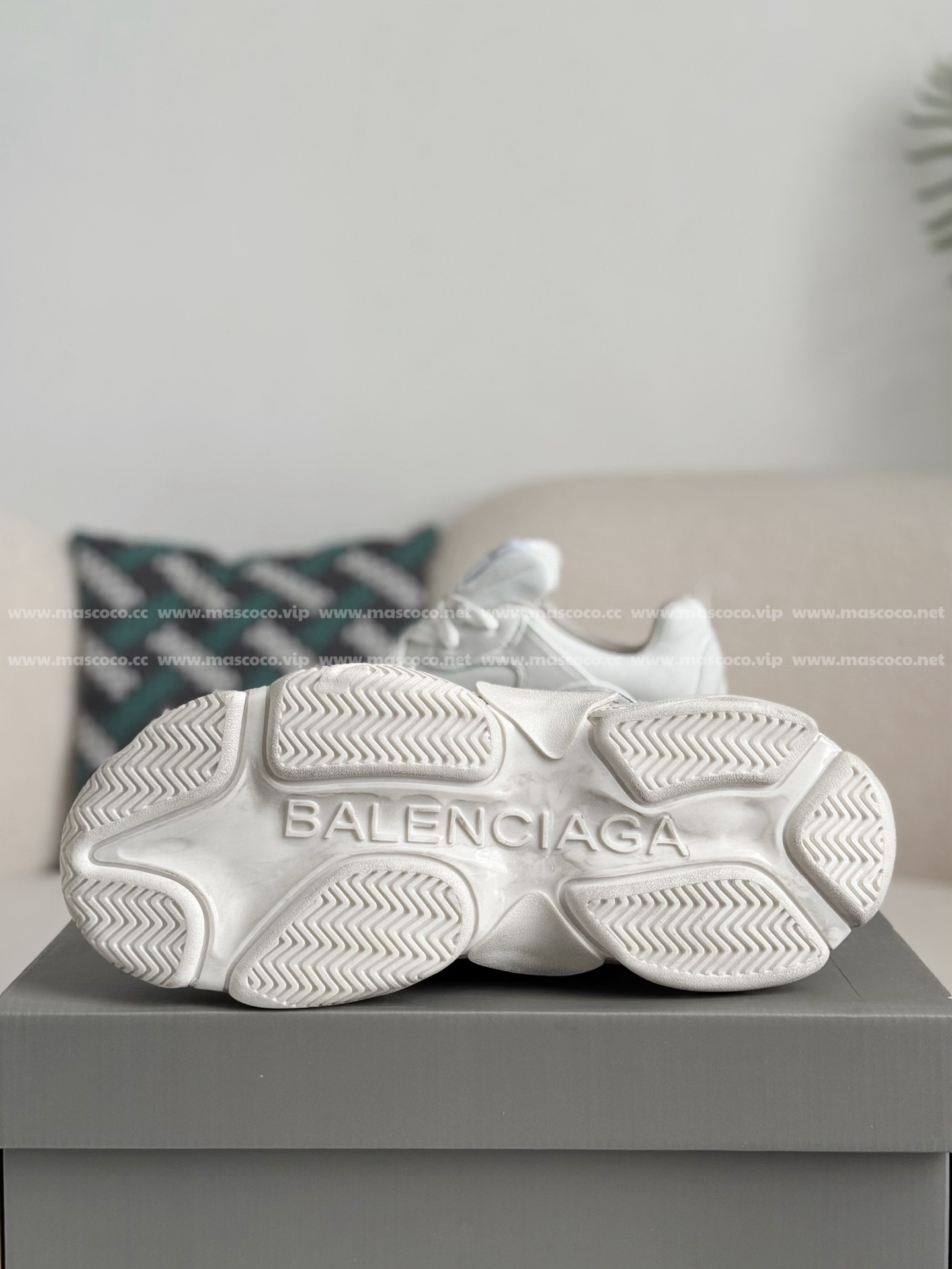 「#3895」Balenciaga Triple S Sporty Dad Shoes - Image 5