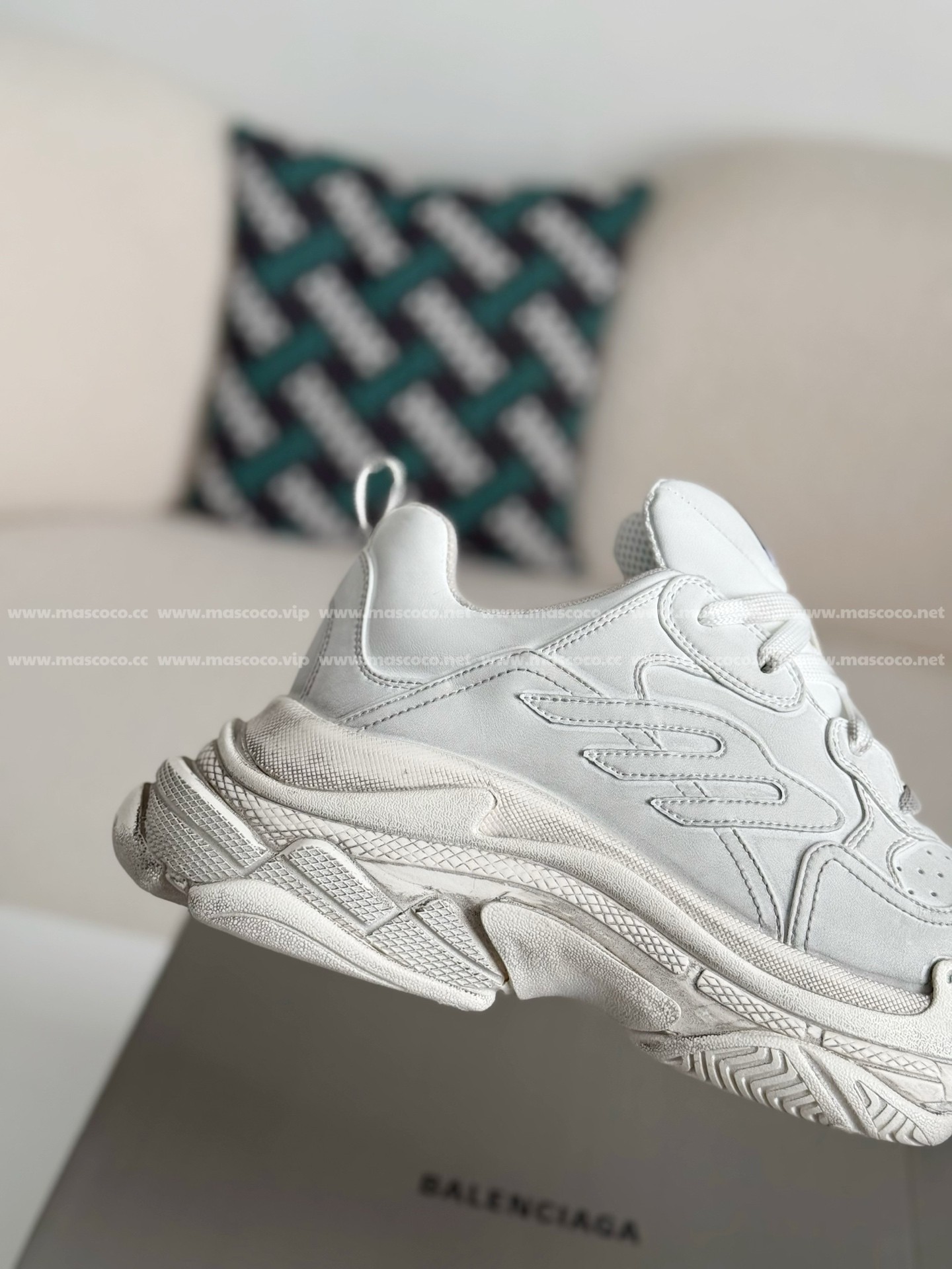 「#3895」Balenciaga Triple S Sporty Dad Shoes - Image 7