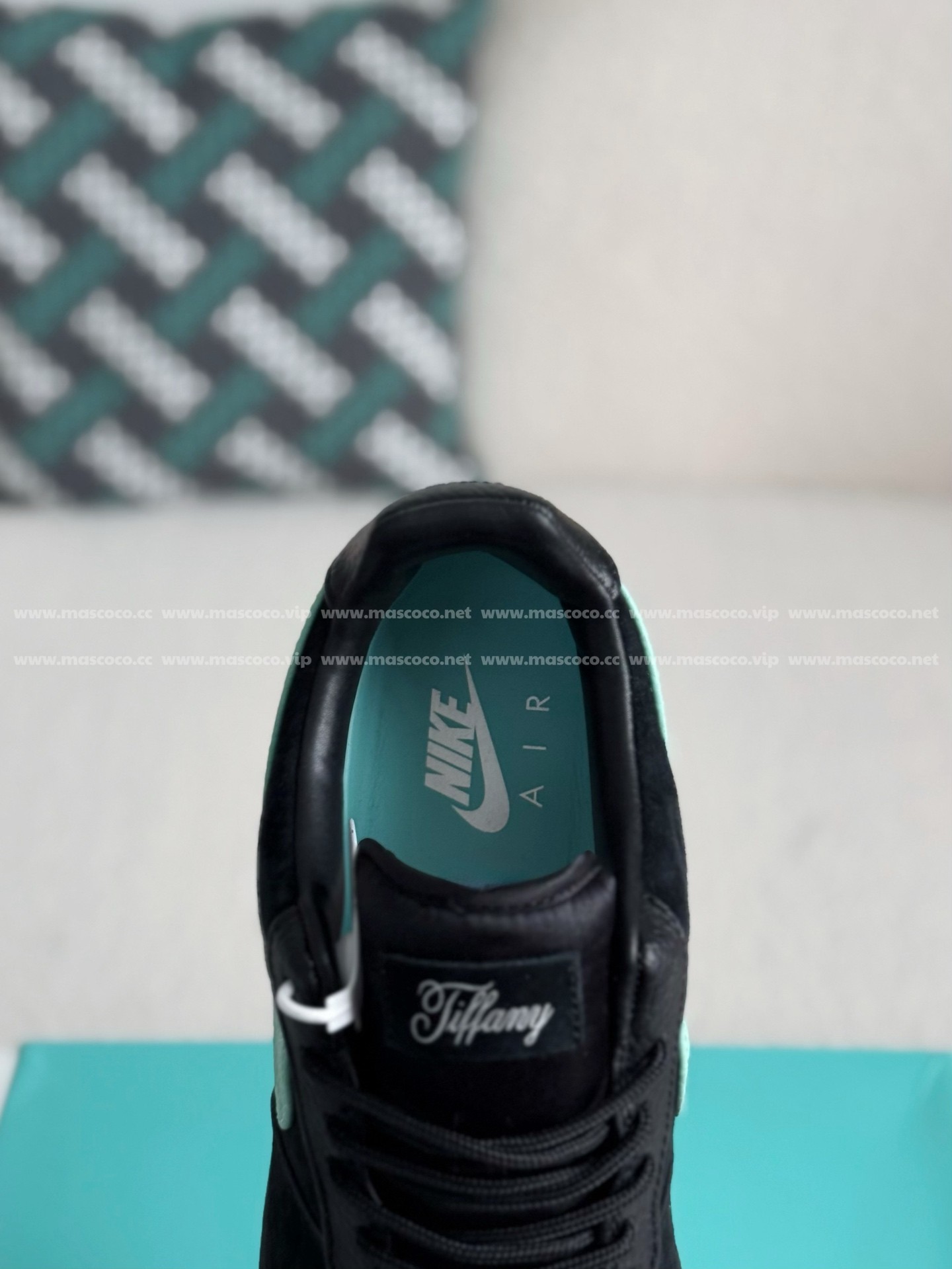 「#3992」NIKE Air Force 1 Low Tiffany & Co. Sneakers - Image 8