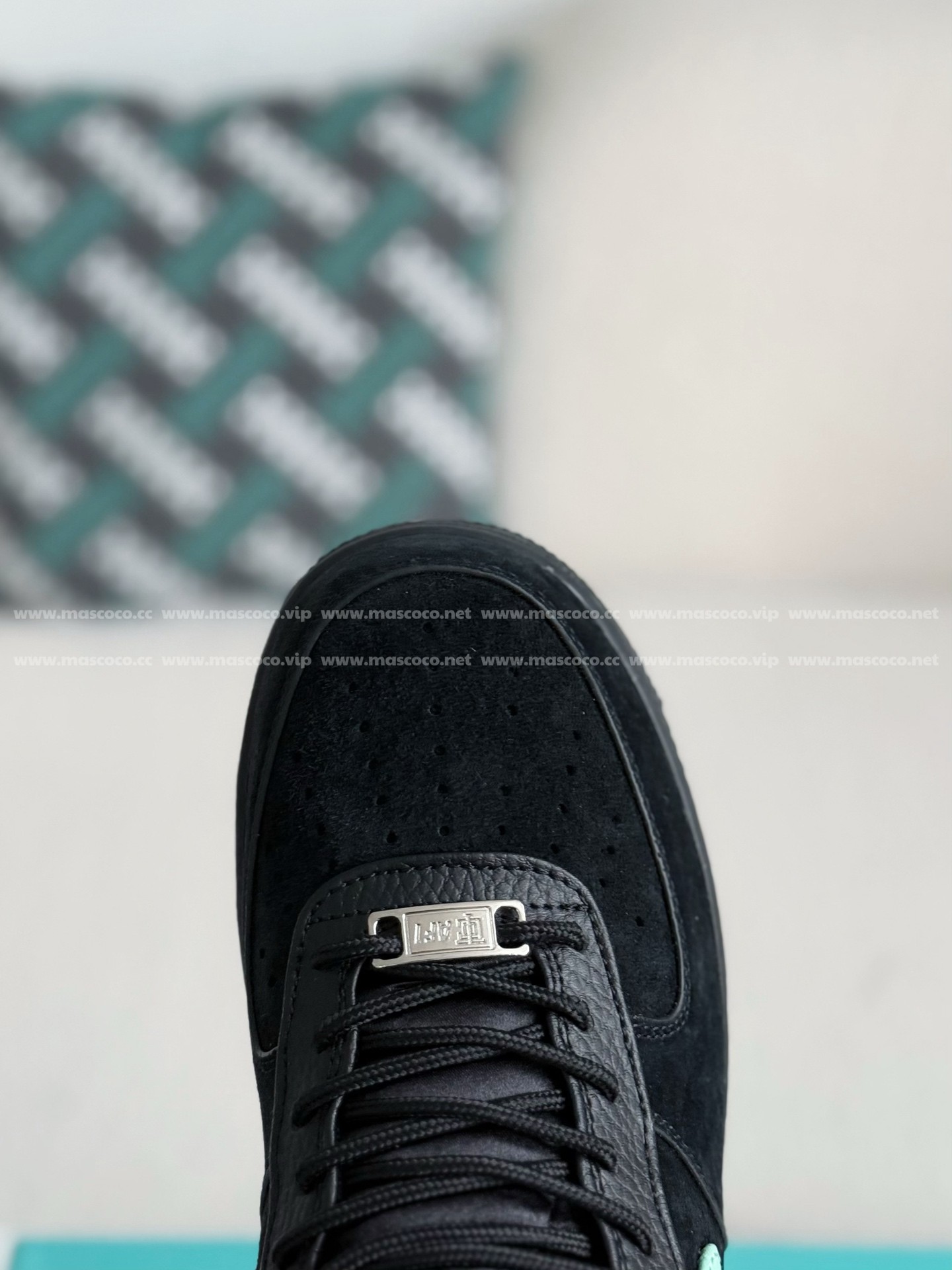 「#3992」NIKE Air Force 1 Low Tiffany & Co. Sneakers - Image 9