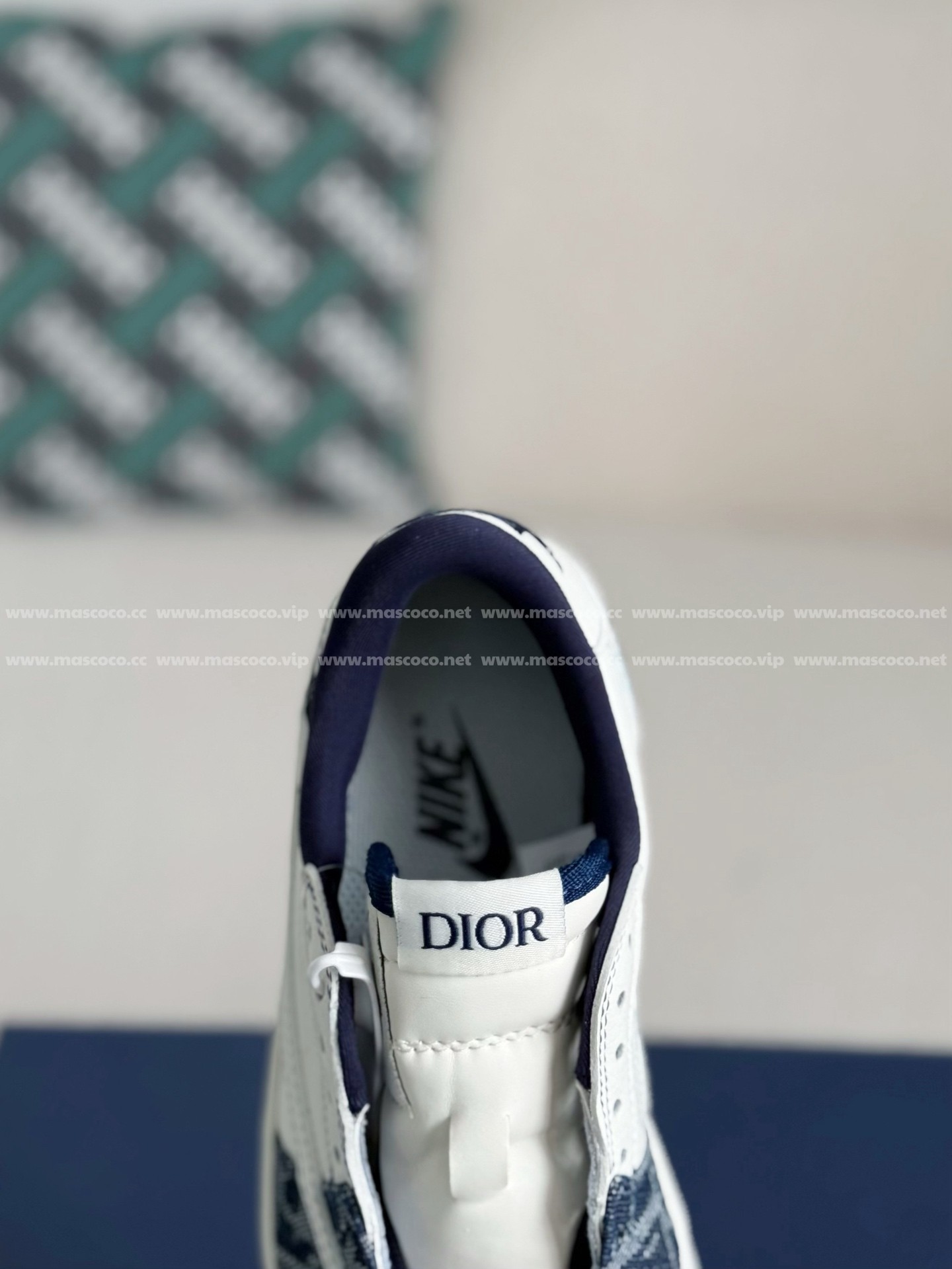 「#4013」Dior x Jordan Air Jordan 1 Low Golf 6.0 Sneakers - Image 8