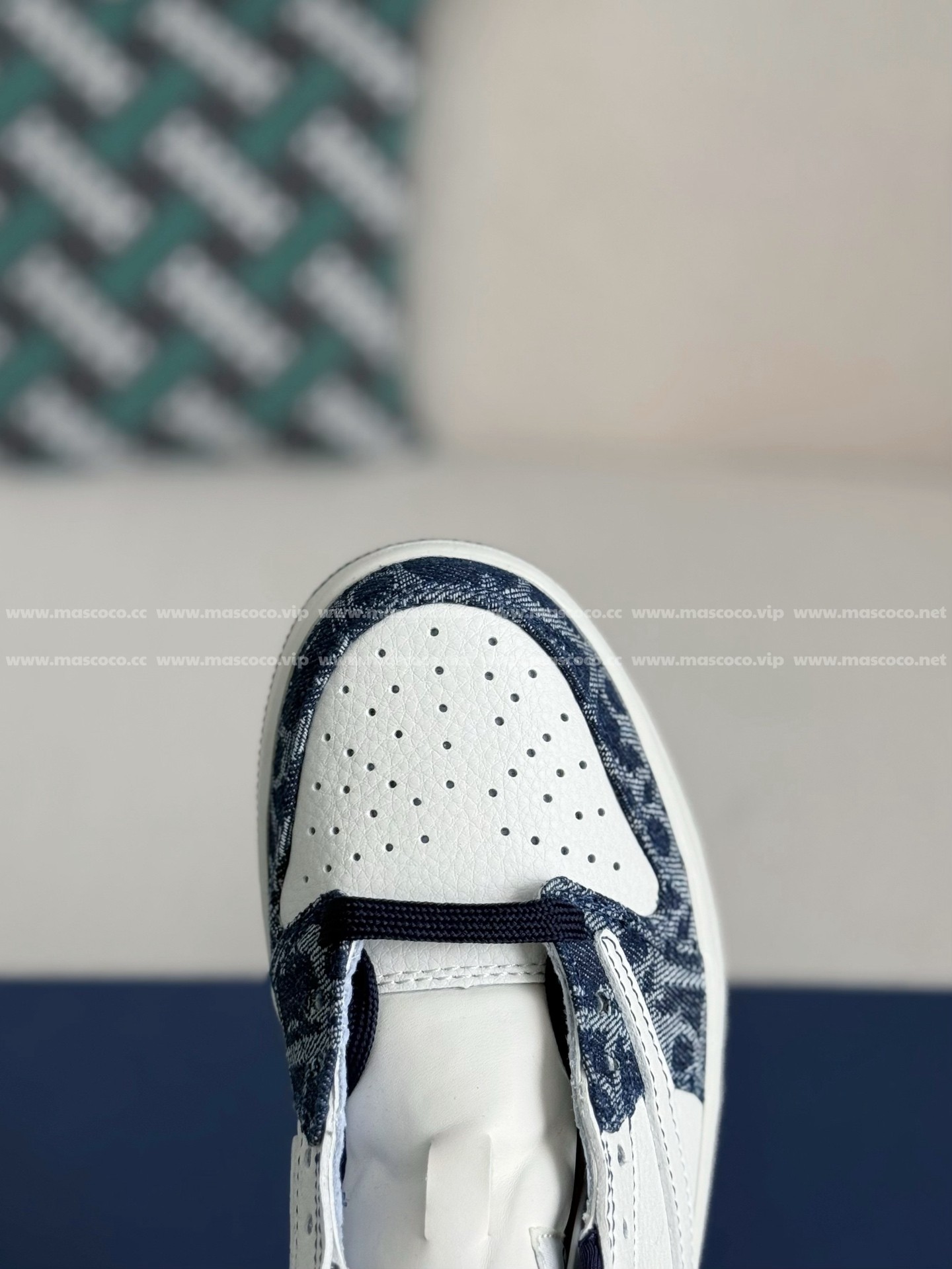 「#4013」Dior x Jordan Air Jordan 1 Low Golf 6.0 Sneakers - Image 9