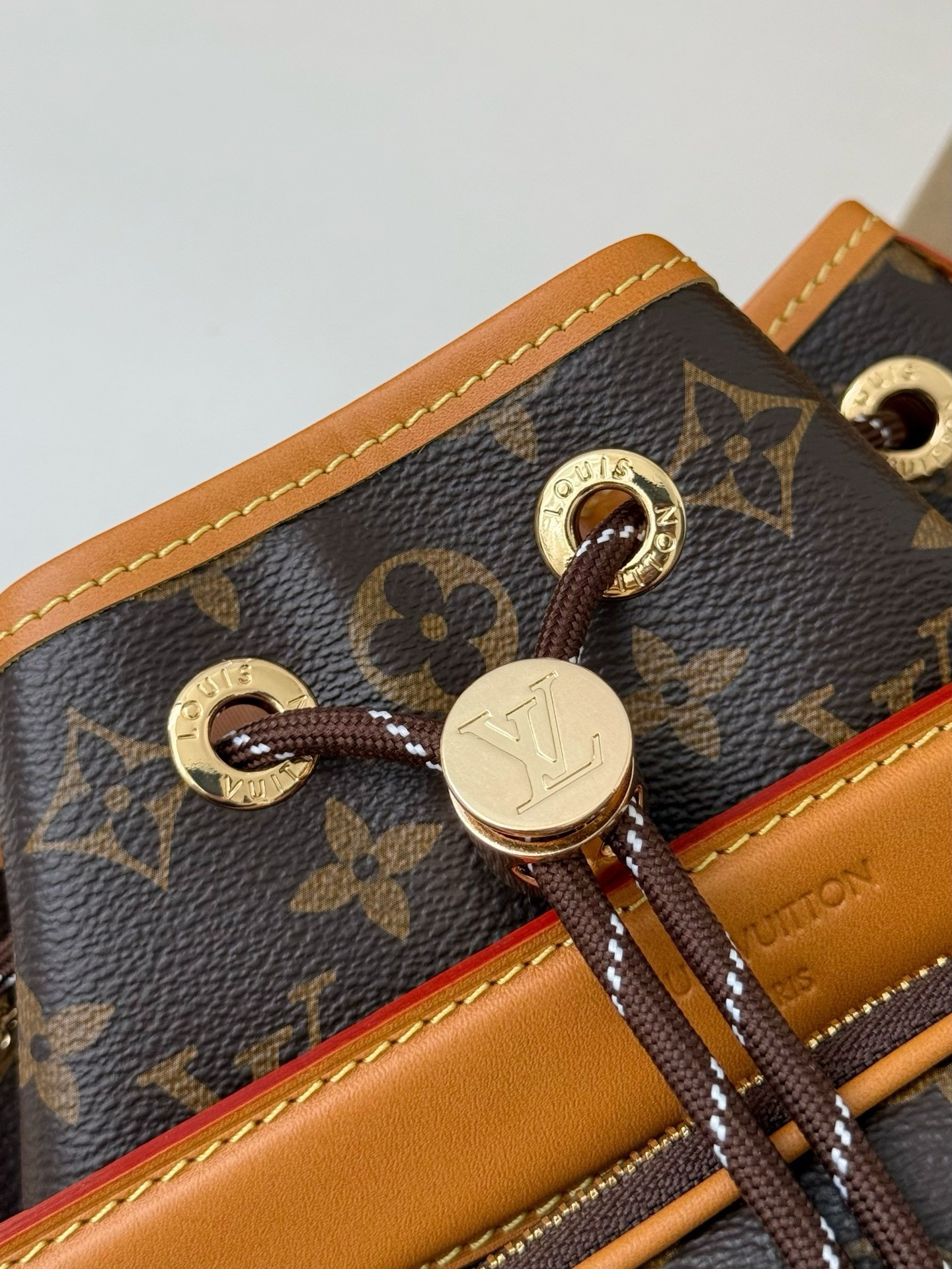 「#4040」LV NOÉ CARGO Vintage Handbag M14017,Size:24*16*22cm - Image 4