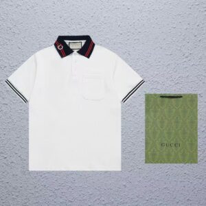 「#4092」Gucci 2025 new jacquard cotton polo (no box)