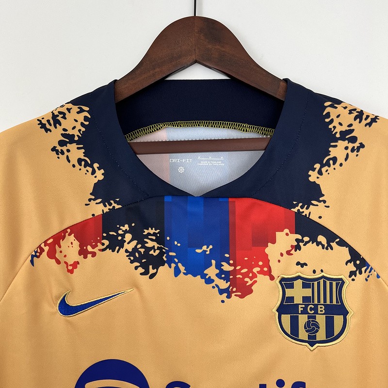 「#4130」23/24 Barcelona Special Edition Jersey T-Shirt - Image 2