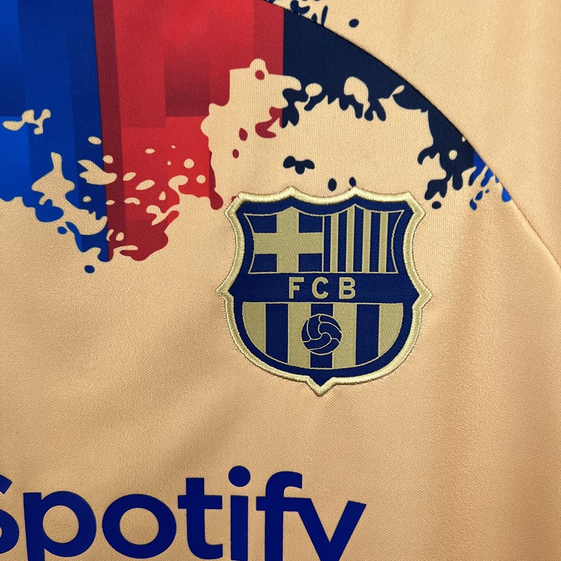 「#4130」23/24 Barcelona Special Edition Jersey T-Shirt - Image 3