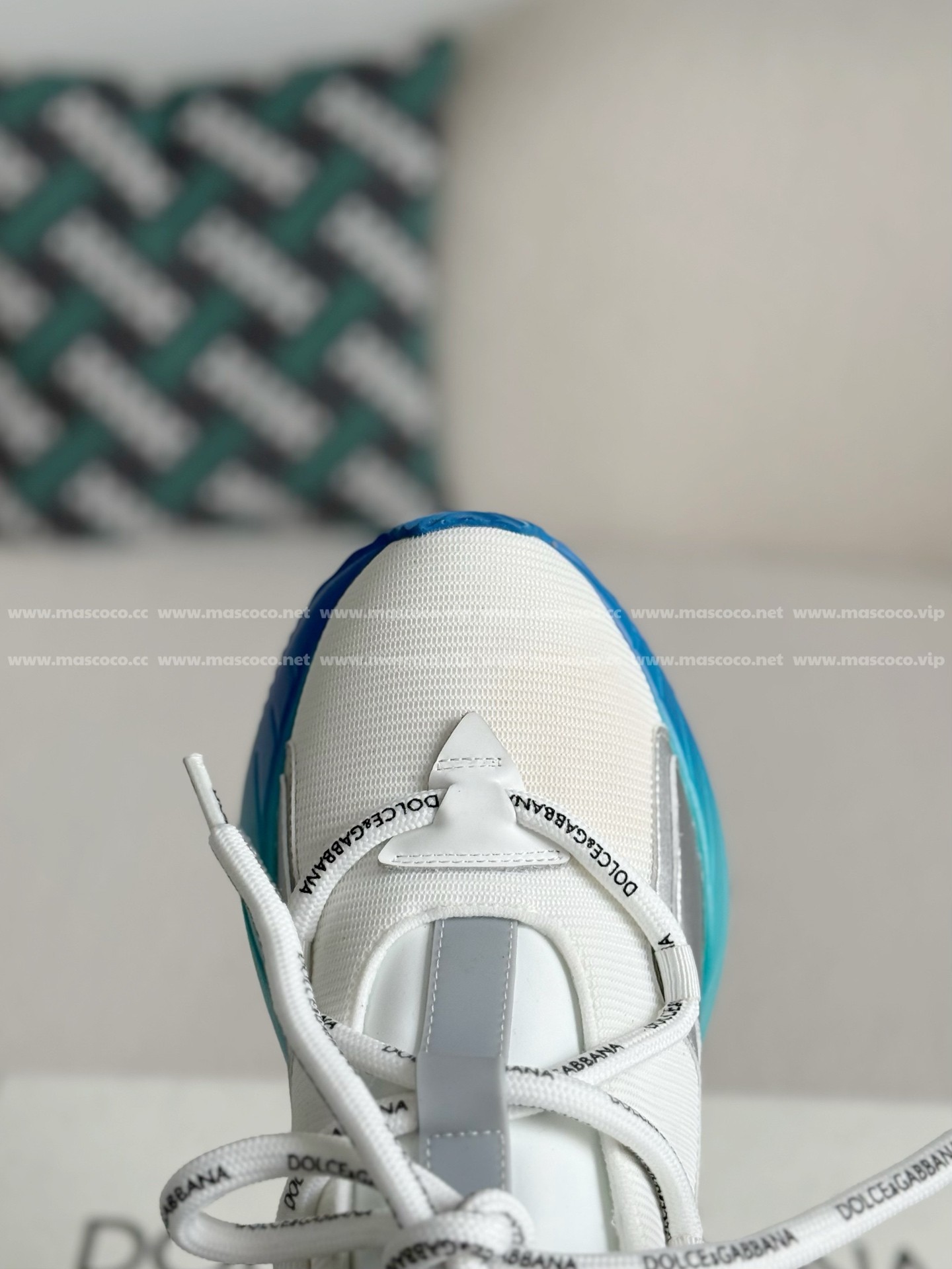 「#4230」Dolce&Gabbana Mesh Leather Sports Casual Shoes - Image 9
