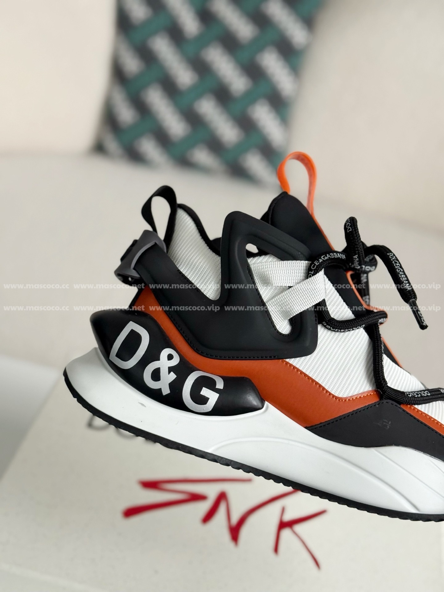 「#4231」Dolce&Gabbana Mesh Leather Sports Casual Shoes - Image 7