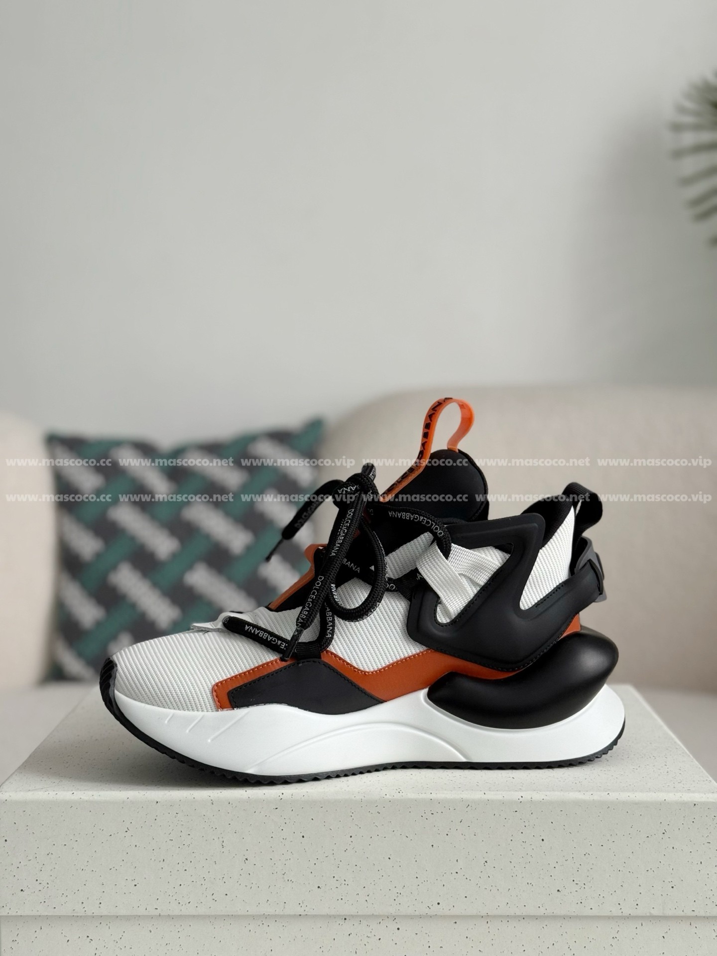 「#4231」Dolce&Gabbana Mesh Leather Sports Casual Shoes - Image 4