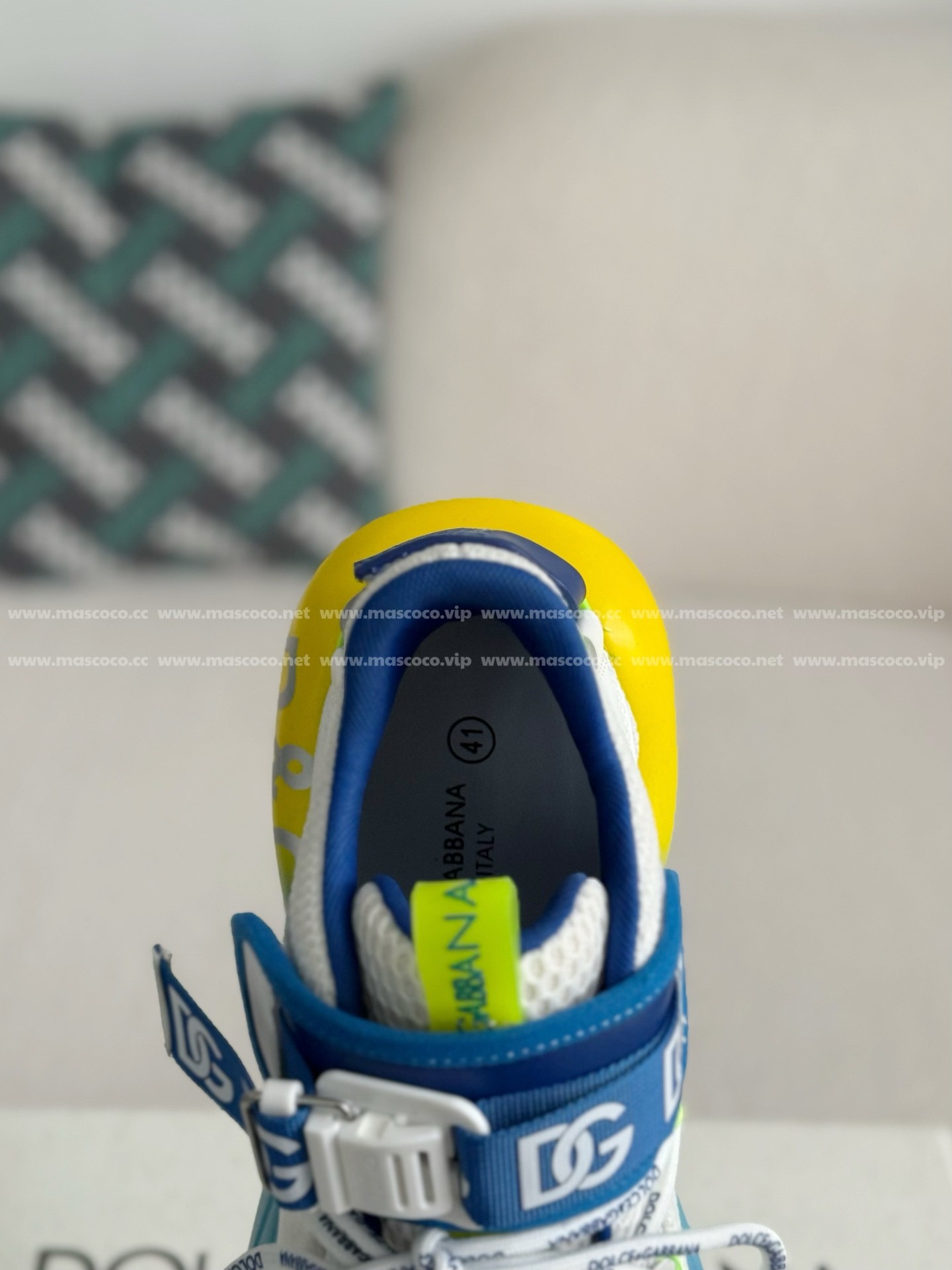 「#4232」Dolce&Gabbana Mesh Leather Sports Casual Shoes - Image 8