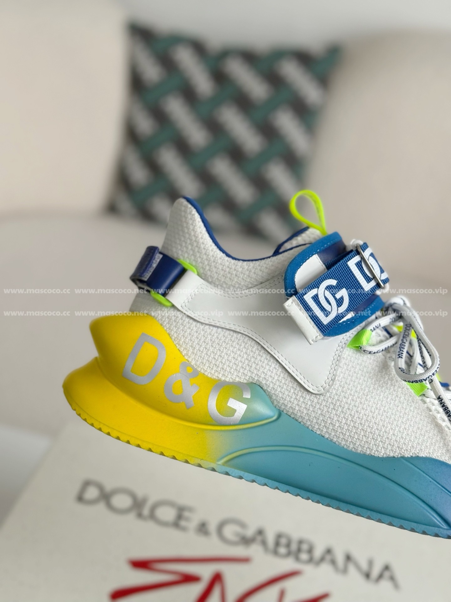 「#4232」Dolce&Gabbana Mesh Leather Sports Casual Shoes - Image 7