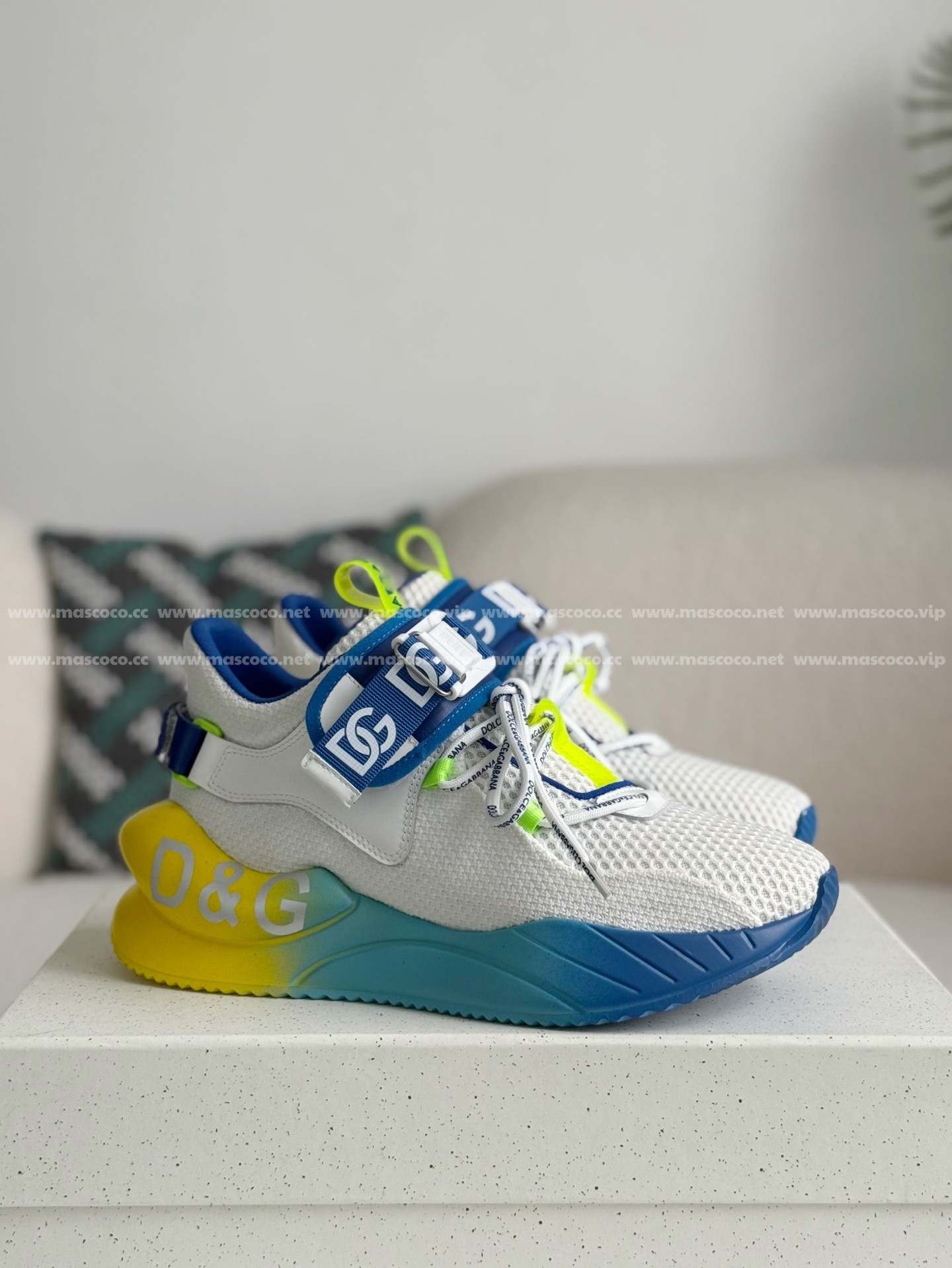 「#4232」Dolce&Gabbana Mesh Leather Sports Casual Shoes - Image 2