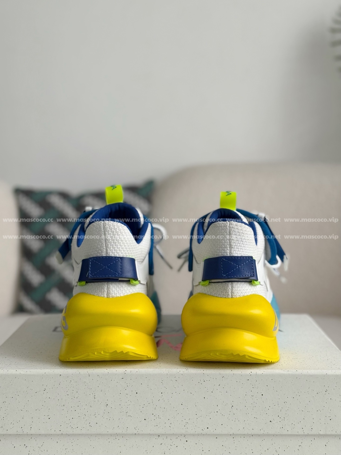 「#4232」Dolce&Gabbana Mesh Leather Sports Casual Shoes - Image 3