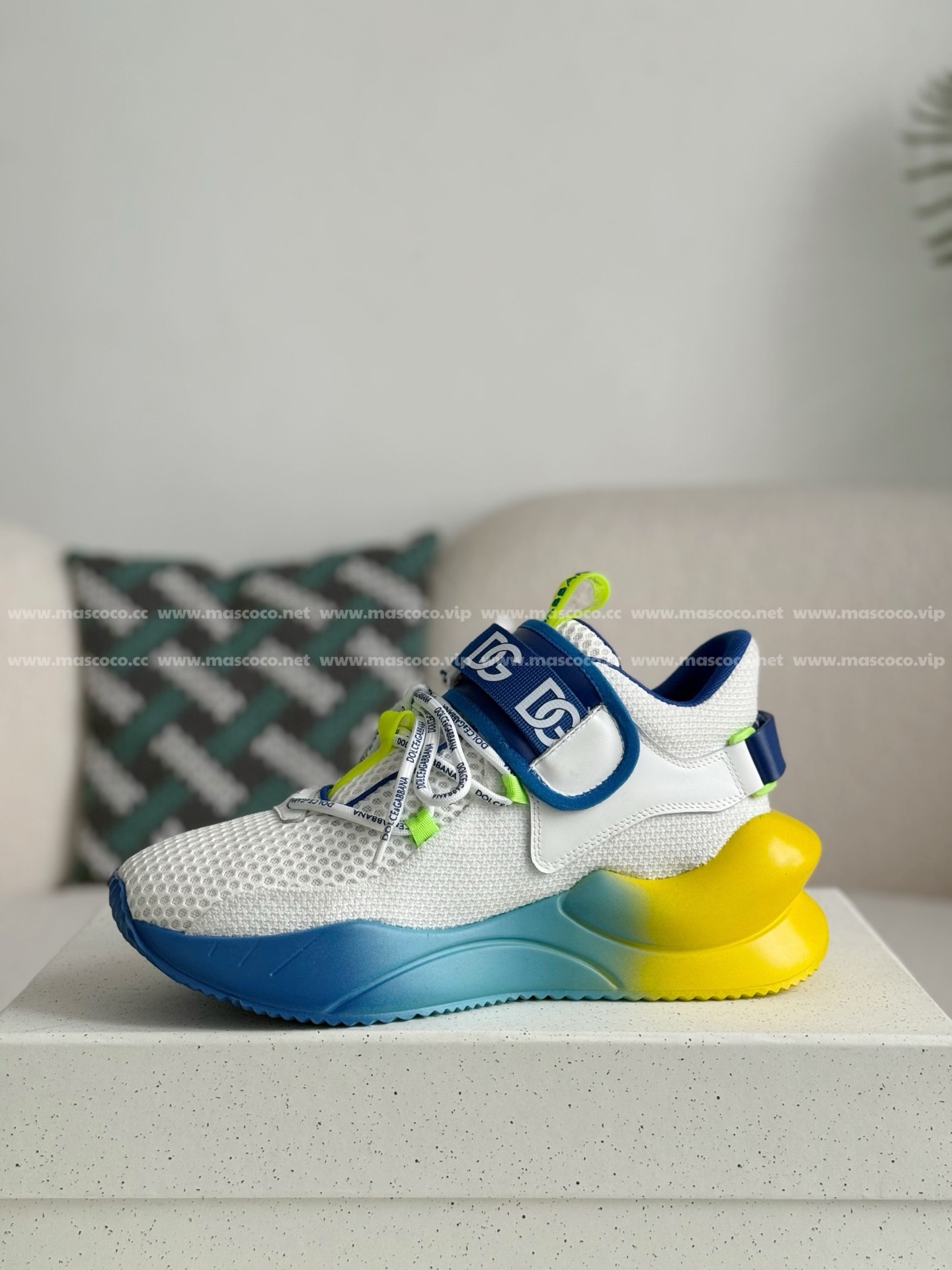 「#4232」Dolce&Gabbana Mesh Leather Sports Casual Shoes - Image 4