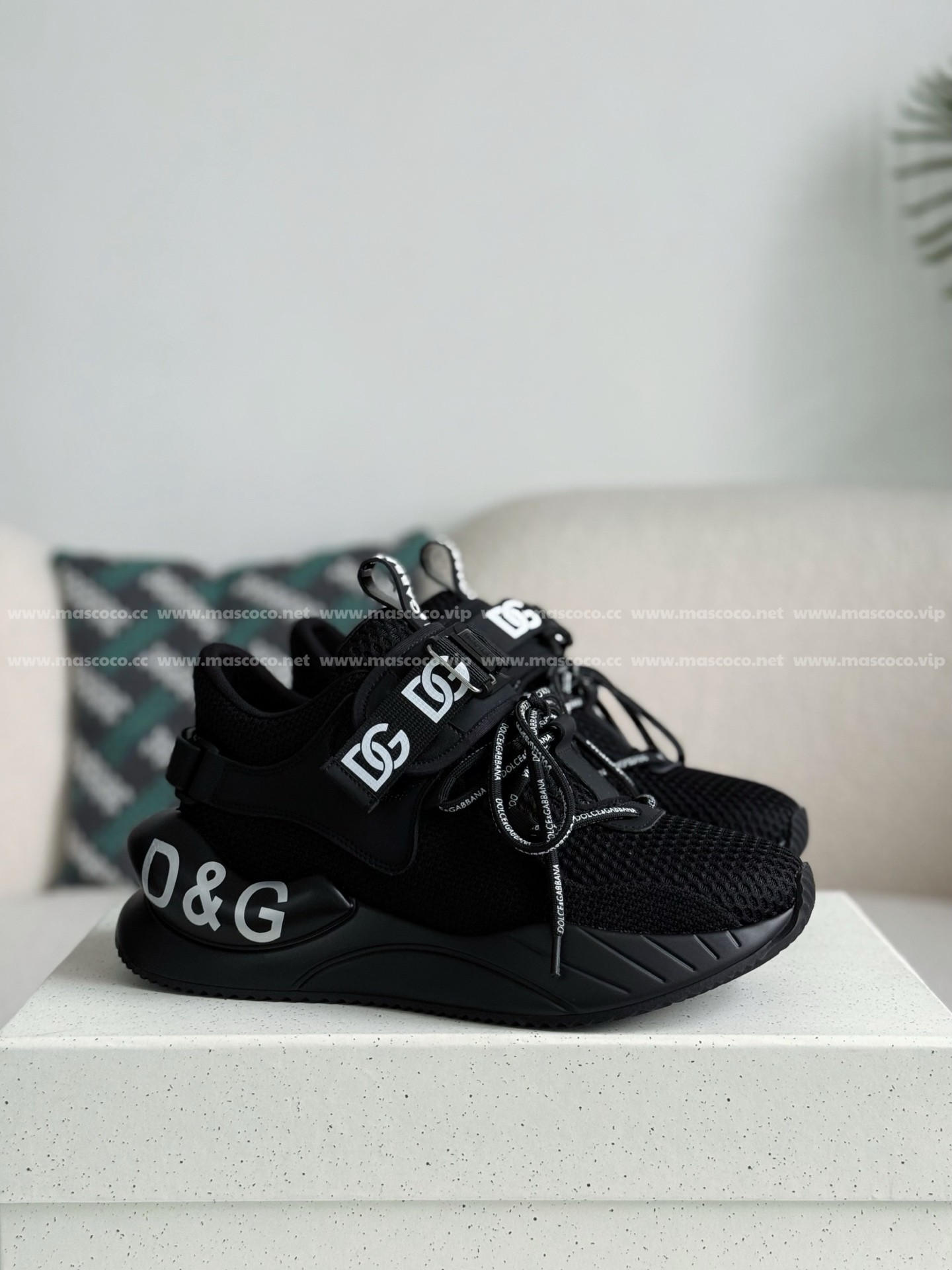 「#4234」Dolce&Gabbana Mesh Leather Sports Casual Shoes - Image 2