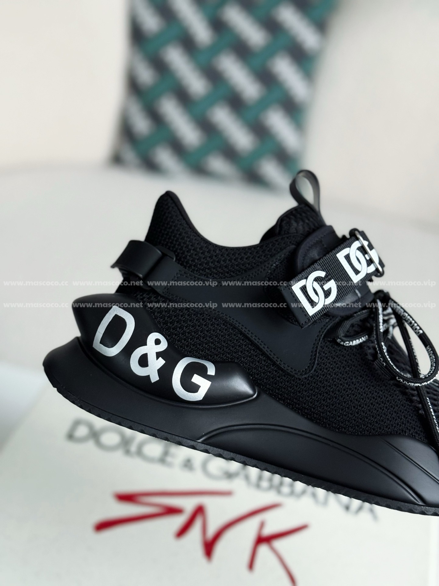「#4234」Dolce&Gabbana Mesh Leather Sports Casual Shoes - Image 7