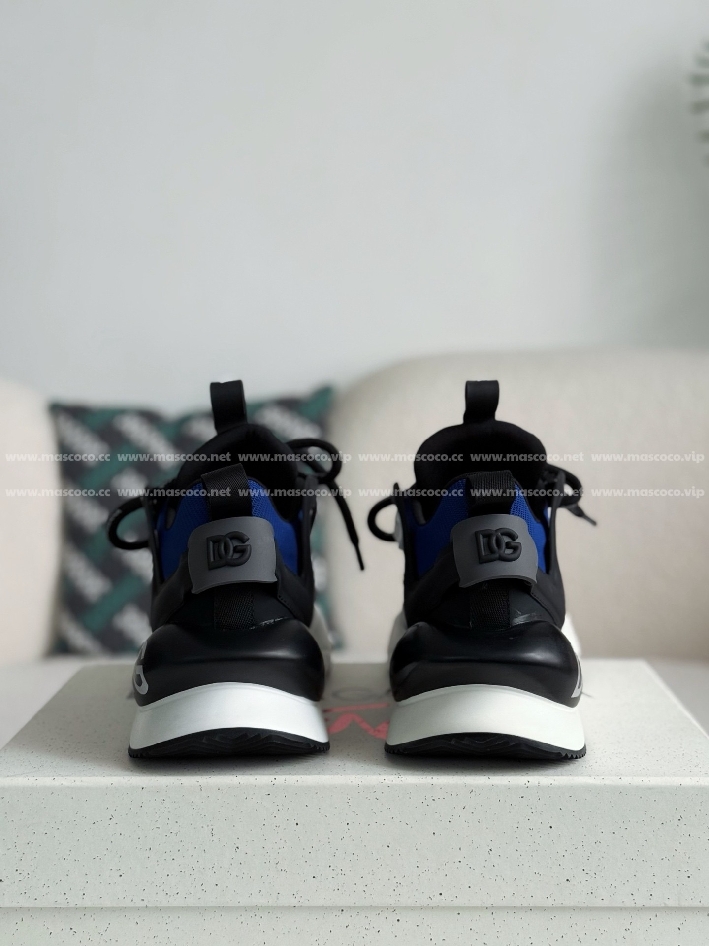 「#4235」Dolce&Gabbana Mesh Leather Sports Casual Shoes - Image 3